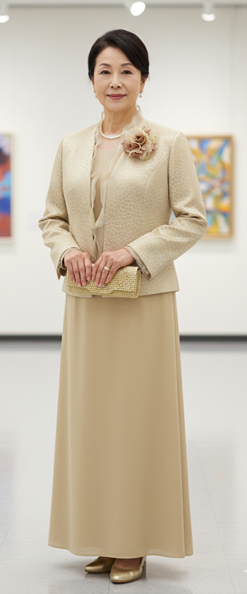 とてもさわやかなドレスセット。